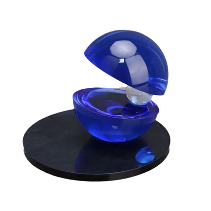 DecorBites™ Crystal Glass Abstract Home Decor Semi-circle Ornaments