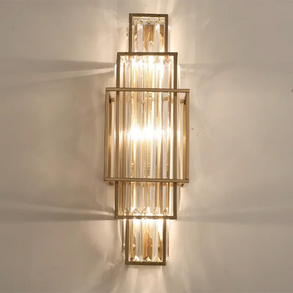 DecorBites™ Glass Crystal Wall Lamp Modern Minimalist Luxury Indoor Lighting
