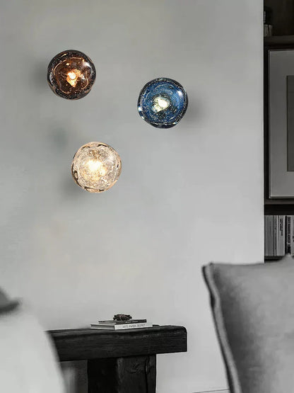 Apliques de pared de cristal DecorBites™ para una iluminación elegante en el salón y el dormitorio