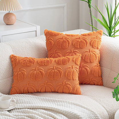 DecorBites™ Halloween Plush Cushion Cover for Festive Living Room Decor