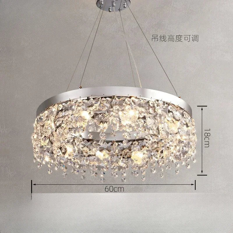 DecorBites™ Crystal Kitchen Ceiling Lights: Luxury Diamond Ceiling Lamp for Home Decor