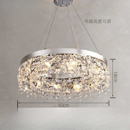 DecorBites™ Crystal Kitchen Ceiling Lights: Luxury Diamond Ceiling Lamp for Home Decor