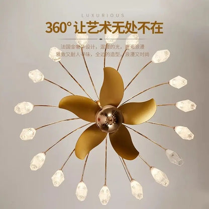 DecorBites™ Ceiling Fan Lights with LED, Modern Indoor Lighting for Living Room, Bedroom, Dining Room