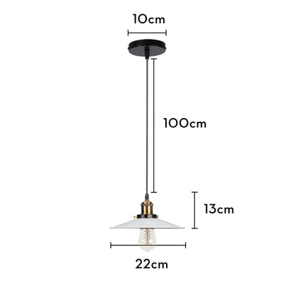 DecorBites™ Iron Pendant Light for Dining Room, Kitchen, and Bedroom