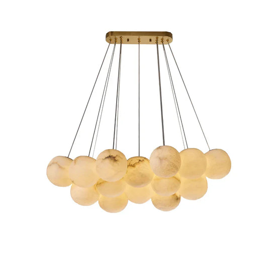 DecorBites™ LED Marble Balls Chandelier for Dinning Room