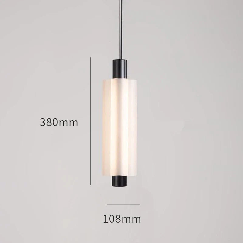 DecorBites™ Acrylic Minimalist Pendant Lights | Contemporary LED Bedside Lamp for Restaurant and Industrial Decor