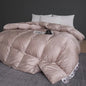 Decobites Luxury Goose Down Duvet Winter Comforter - Queen King Size Cozy Quilt Core