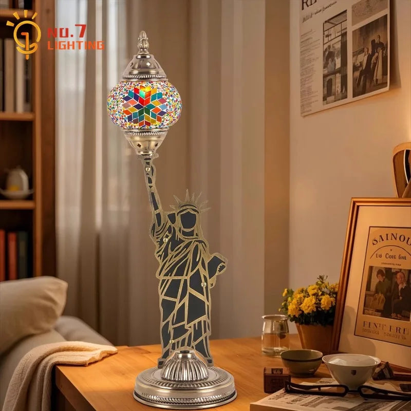 Vintage Iron Table Lamp