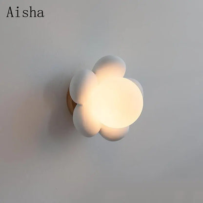 ديكوربايتس™ مصباح حائط LED على شكل زهرة ملاهي للأطفال