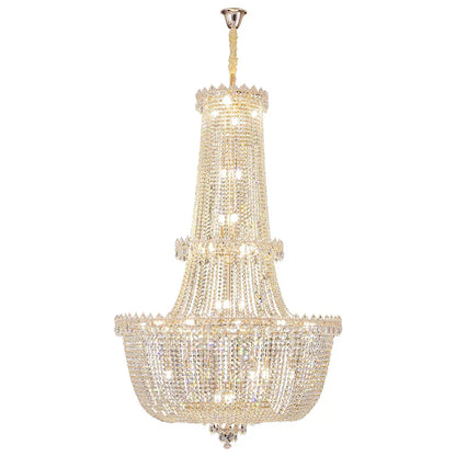 DecorBites™ Crystal Luxe Chandelier for Villa Hotel Living Room - European Modern Style