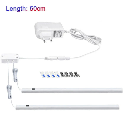 DecorBites™ LED Under Cabinet Light Hand Sweep PIR Motion Sensor Wardrobe Lamp