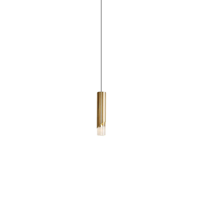 Dimmable Gold and Black Aluminum LED Pendant Light