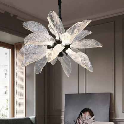 DecorBites™ Elegant Copper Chandelier Light for Kitchen Dining Living Room - Modern Luxury Crystal Lamp