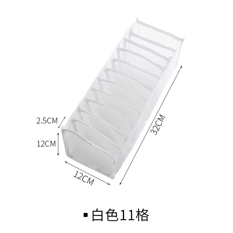 DecorBites™ Bra & Underwear Organizer Box Set for Wardrobe Storage