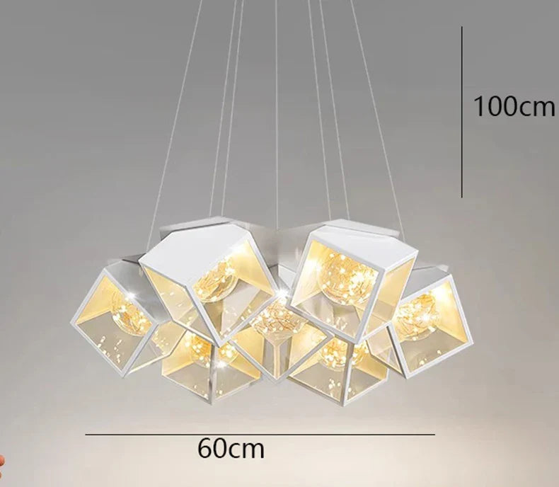 Decorbites™ Lámparas de Araña LED Colgantes para Decoración Moderna del Hogar e Iluminación Interior