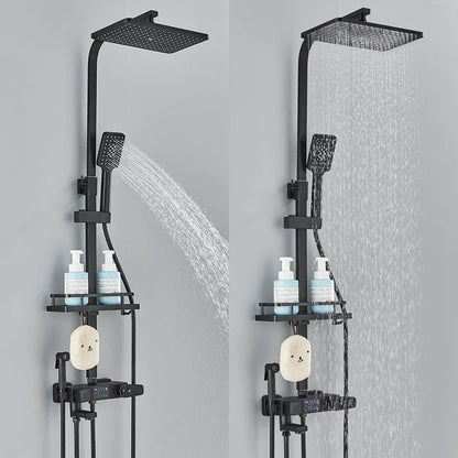 DecorBites™ Digital Display Shower Faucet Set with Rain Shower Head