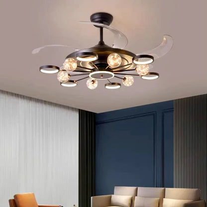 DecorBites™ Kids Bedroom Ceiling Fan with Remote Control & LED Light