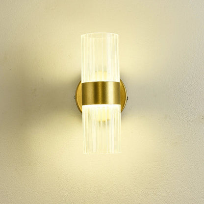 DecorBites™ Glass Shade Luxury Wall Lamp for Bedroom Bedside, Minimalist Design for Elegant Lighting