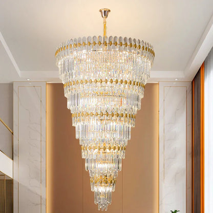 DecorBites™ Crystal Chandelier: Modern Light Luxury for Living Room, Dining Room, and Bedroom