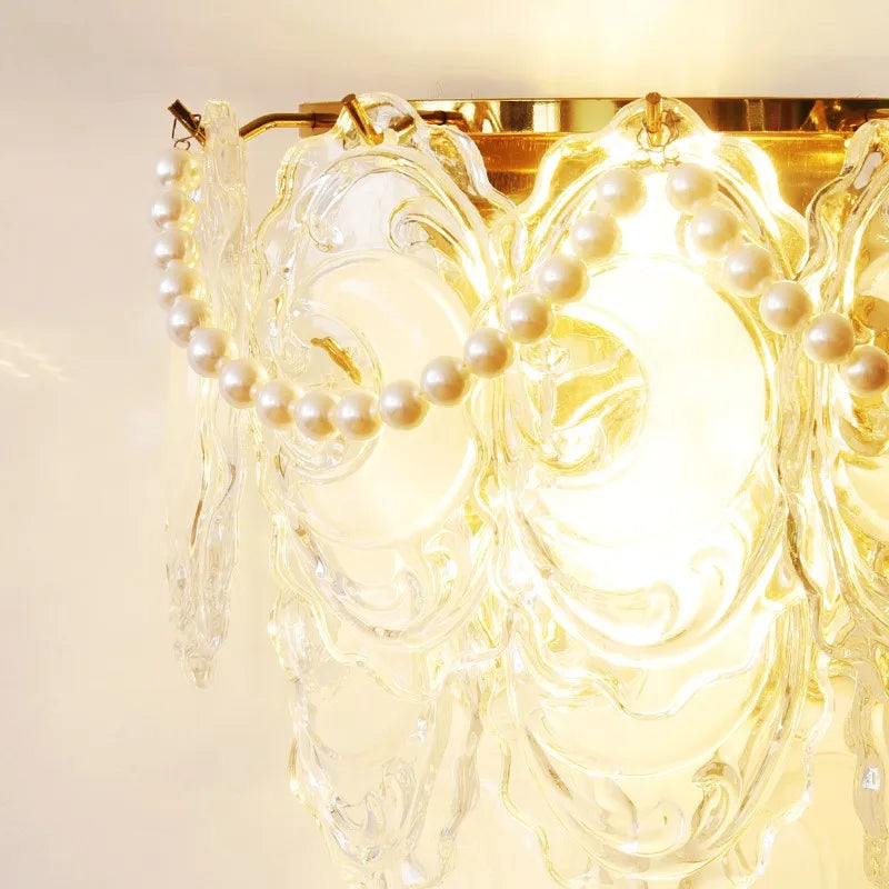 Lámpara de pared DecorBites™ Luxe de cristal para iluminación de pasillos, salas de estar, dormitorios y corredores.