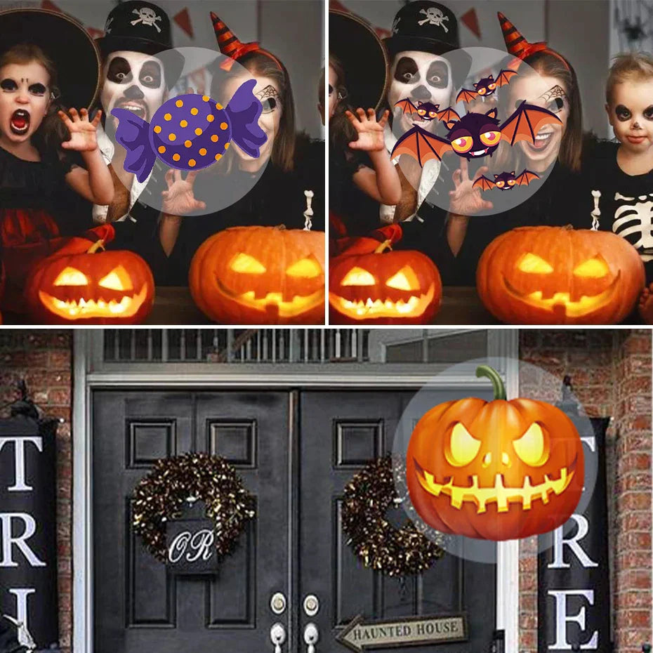 DecorBites™ 3D WiFi Hologram Fan Projector for Events, Parties, and Retail Displays