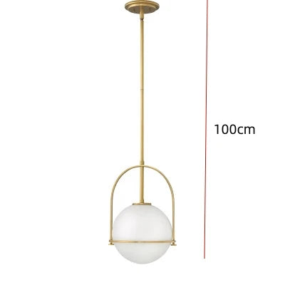 DecorBites™ Glass Ball Suspension Ceiling Light for Living Room