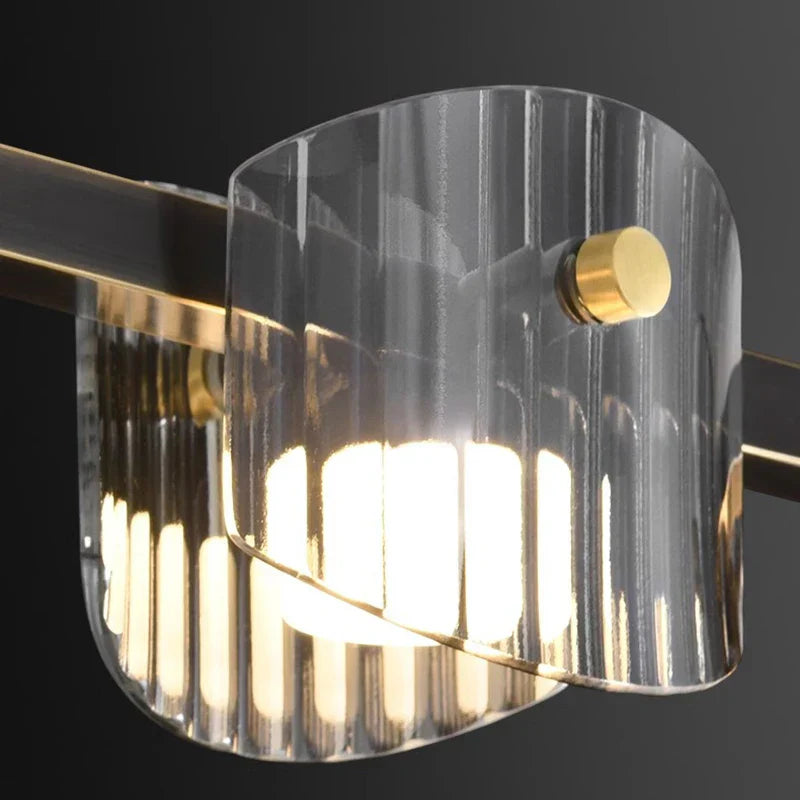Black Industrial LED Pendant
