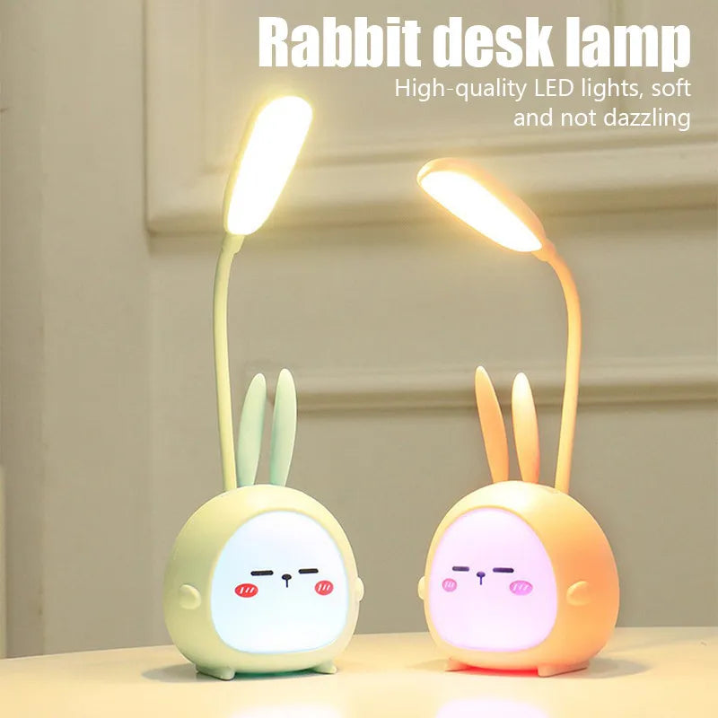 DecorBites™ Cartoon LED Desk Lamp: Cute & Colorful Eye-Protective Night Light