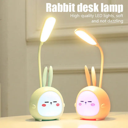 DecorBites™ Cartoon LED Desk Lamp: Cute & Colorful Eye-Protective Night Light