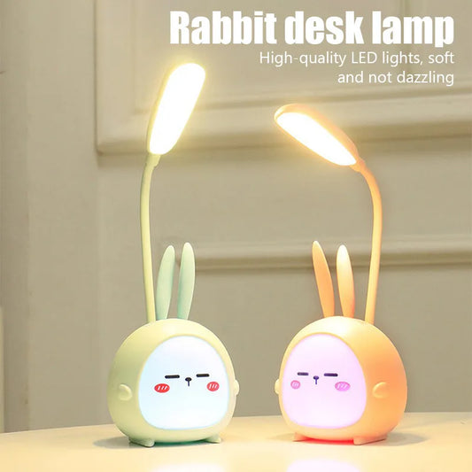 DecorBites™ Cartoon LED Desk Lamp: Cute & Colorful Eye-Protective Night Light