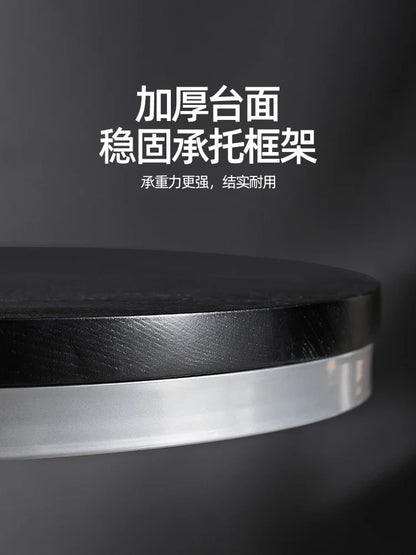 DecorBites™ Industrial Iron Art Solid Wood Dining Chair for Coffee Shop & Bar