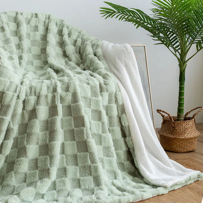 غطاء أريكة من قماش الجاكار الهندسي من DecorBites™ - ملاءات سرير لجميع المواسم