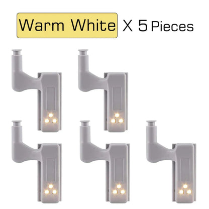 Luces LED DecorBites™ para armarios (paquete de 10) con sensor interno para vestidor o lámpara de noche de dormitorio