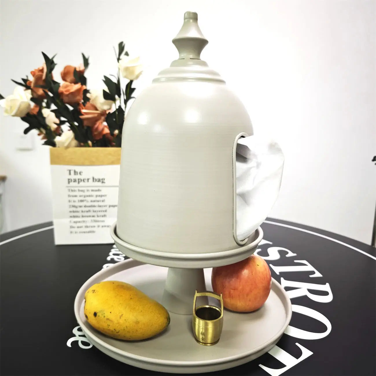 Caja de papel creativa DecorBites™ con tapa | Alta presentación | Solución de almacenamiento