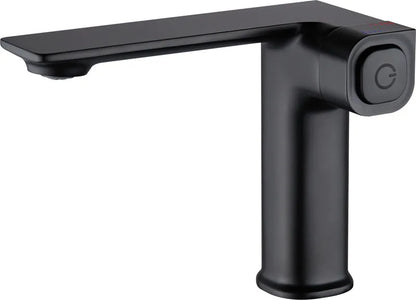 DecorBites™ Gray Sink Mixer with Memory Switch Single Handle Deck Mounted Tap