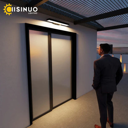 DecorBites™ Dusk Dawn Motion Sensor Outdoor Wall Light Modern Sconces for House Garage Balcony