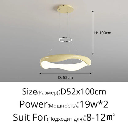 DecorBites™ Black Chrome Pendant Lamp for Dining Room Kitchen Indoor Lighting