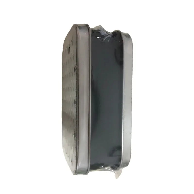 Rallador y triturador de queso de doble cara DecorBites™ con tapa - Utensilio de cocina de acero inoxidable