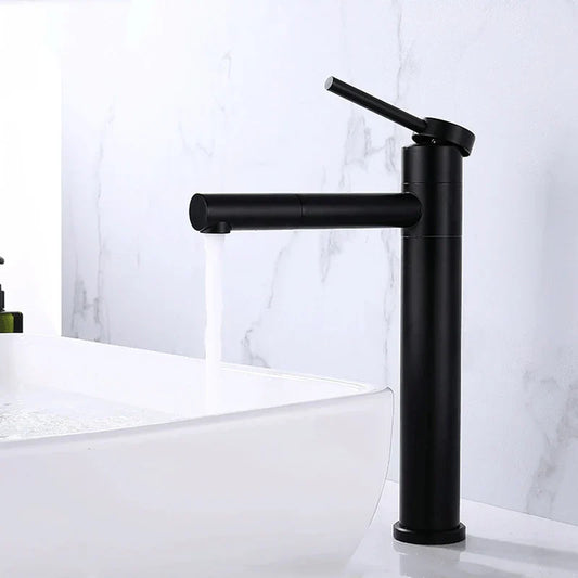 DecorBites™ 360 Rotating Basin Faucet Deck Mounted Single Handle Mixer Tap
