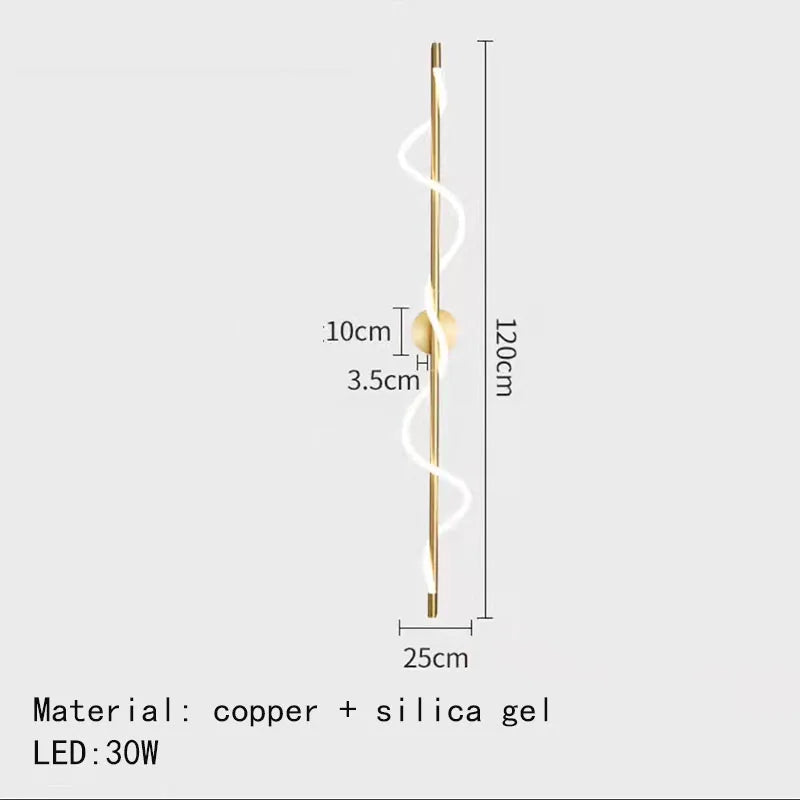 DecorBites™ Dimming Wall Lights in Gold, Black, or Copper for Living Room and Bedroom