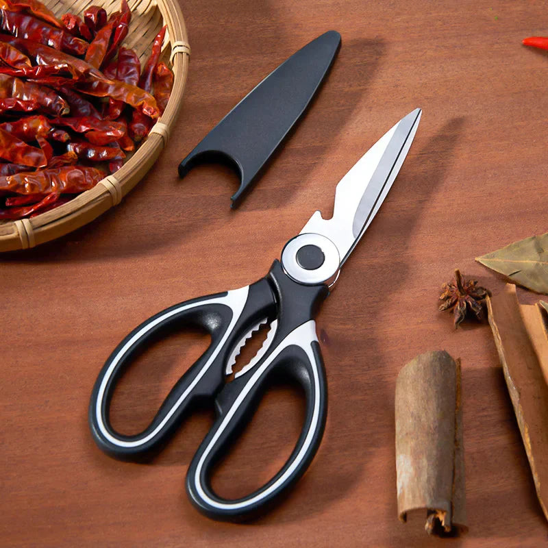 Tijeras de cocina Decorbites™ de acero inoxidable, cortador multiuso para aves, pescado y carne