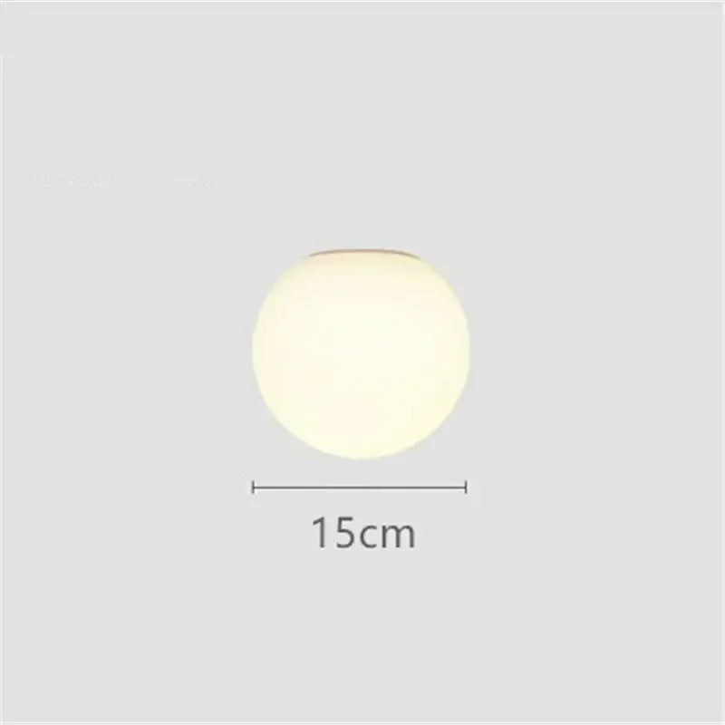 DecorBites™ LED Glass Ball Wall Sconce Light 14cm 25cm 35cm Dioscuri Parete Ceiling Lamp