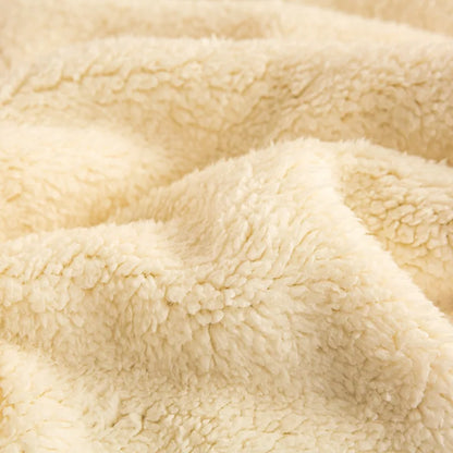 Manta de dormir de terciopelo DecorBites™ Cozy Warmth para otoño
