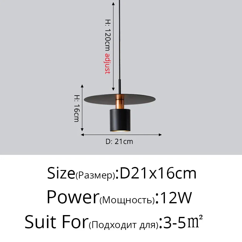 DecorBites™ Iron Art LED Chandelier for Bedroom, Restaurant, or Gym