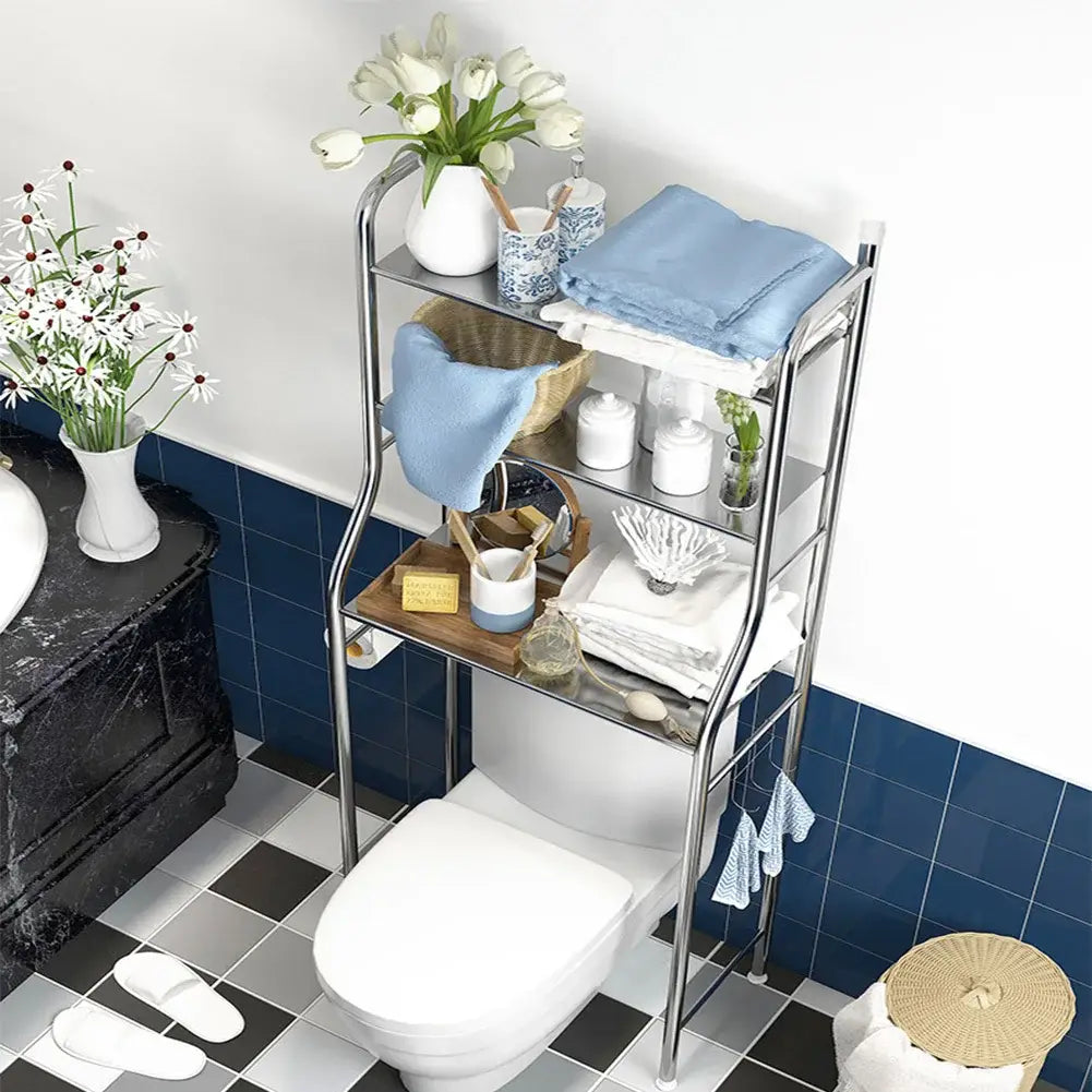 Decorbites™ 3-stufiges Metallregal über der Toilette