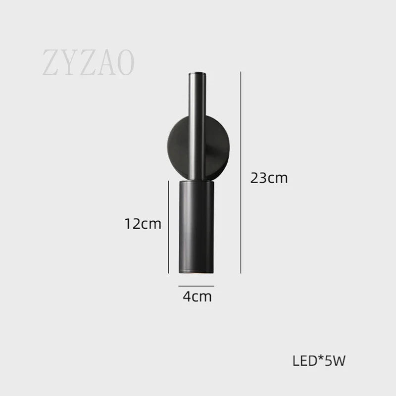 Decorbites™ LED-Wandleuchte dimmbar 3 Farbtemperaturen drehbar für Schlafzimmer-Leselicht