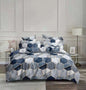 Decobites Honeycomb Marble Patterned Bedding Set, Luxurious Duvet Cover with Pillowcase