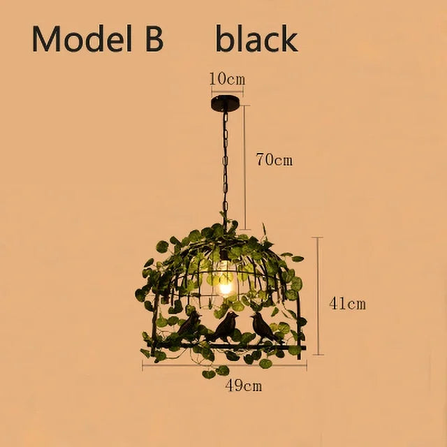 DecorBites™ Birdcage Pendant Lights: Elegant Decoration for Restaurants, Bars, and Living Rooms