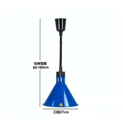 DecorBites™ Electric Heat Lamp: Adjustable Kitchen Fixture for Food Preservation