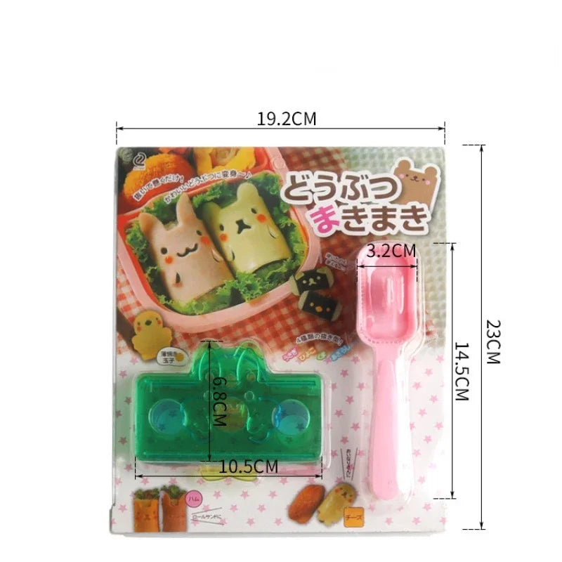 DecorBites™ Japanese Sushi & Sandwich Mold Set - DIY Kitchen Gadget for Kids & Bento